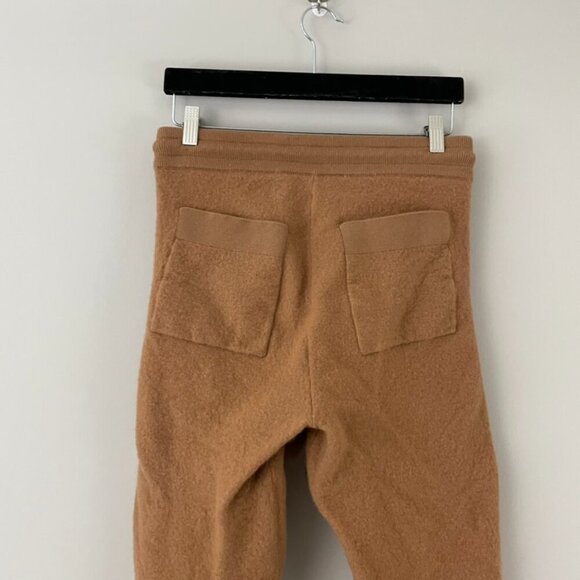 Ulla Johnson Alfie Wool Jogger Pants in Chestnut Size Small - Picture 6 of 6